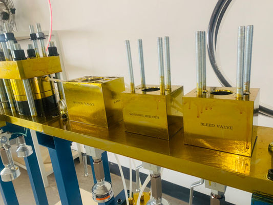 HML-3500 Hydraulic High Pressure Pump with Package Dimensions 810x210x310mm and Analogue Gauge Readings Class 1.0