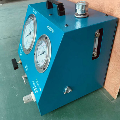 De Pomp Draagbare Pneumatische Pomp van de 2900 Bar Blauwe Hydraulische Hoge druk voor Spanning het Vastbouten