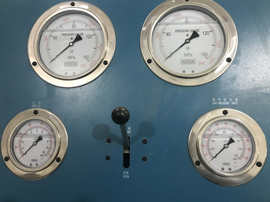 Het pneumatische de Testapparaat van de Brandstofklep kan de Mens Mk98 met de Maat van de Wijzerdruk testen